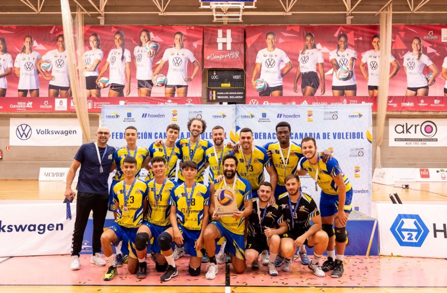 SEGUNDOS DE CANARIAS EN CATEGORIA SENIOR MASCULINA